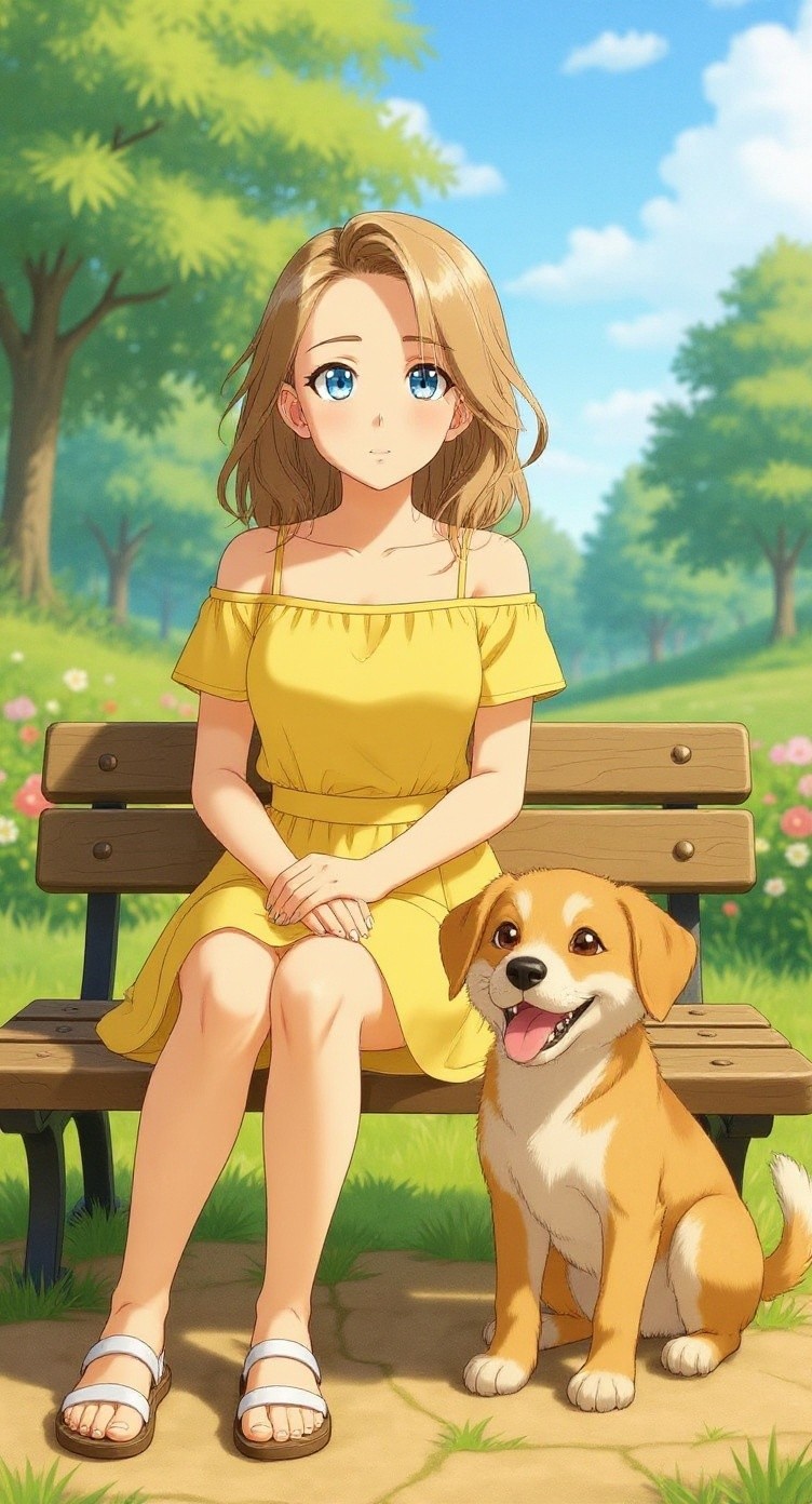 Lily and Barnaby: A New Friendship