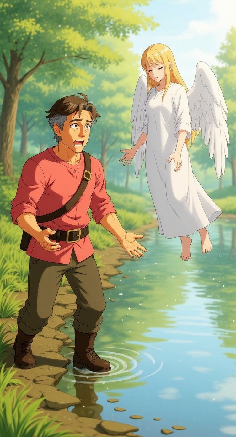 The Honest Woodcutter and His Hammer