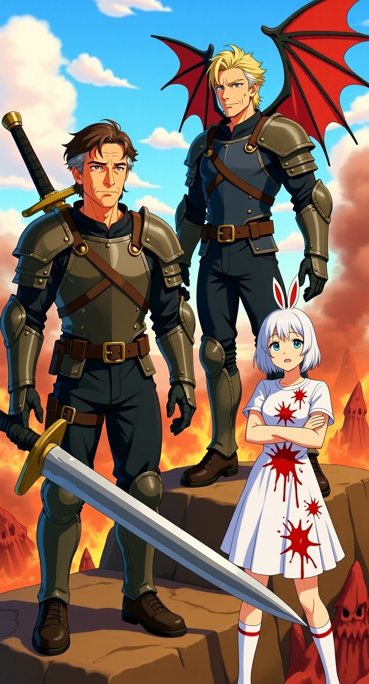 Shadows of Innocence: A Dark Anime Montage