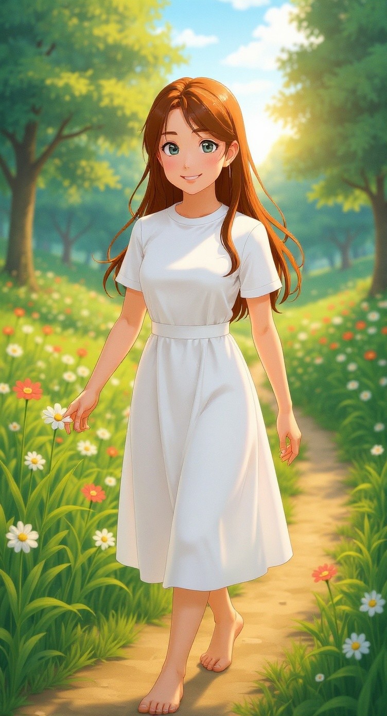 Blessed Girl Recites a Bible Verse