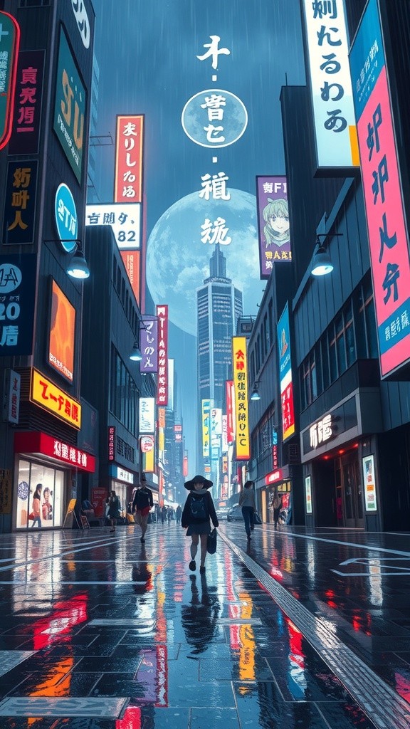 Neon Rain: A Cyberpunk Tokyo Experience
