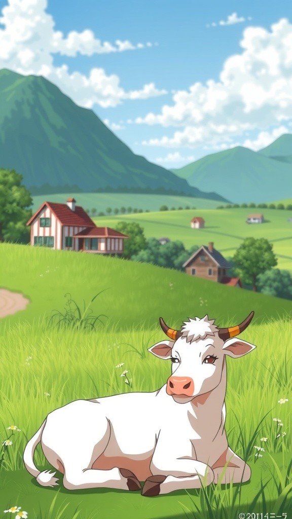 A Gentle Cow's Love: A Heartwarming Tale