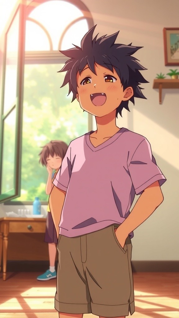 Anime Romance: A Day of Fun and Friendship