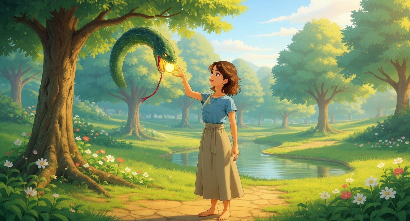 The Symbolism of Eve's Forbidden Fruit in the Garden of Eden