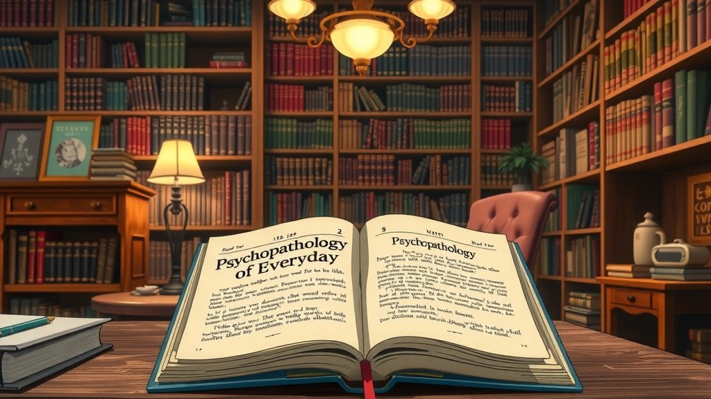 Unconscious Manifestations: Freud's Insights on Everyday Errors and Psychoanalysis