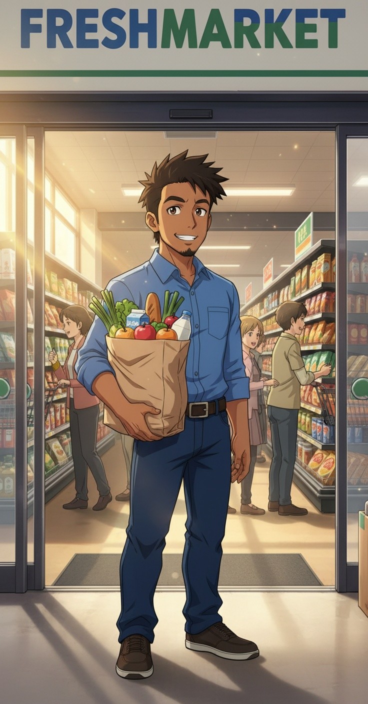 Grocery Run and Family Time