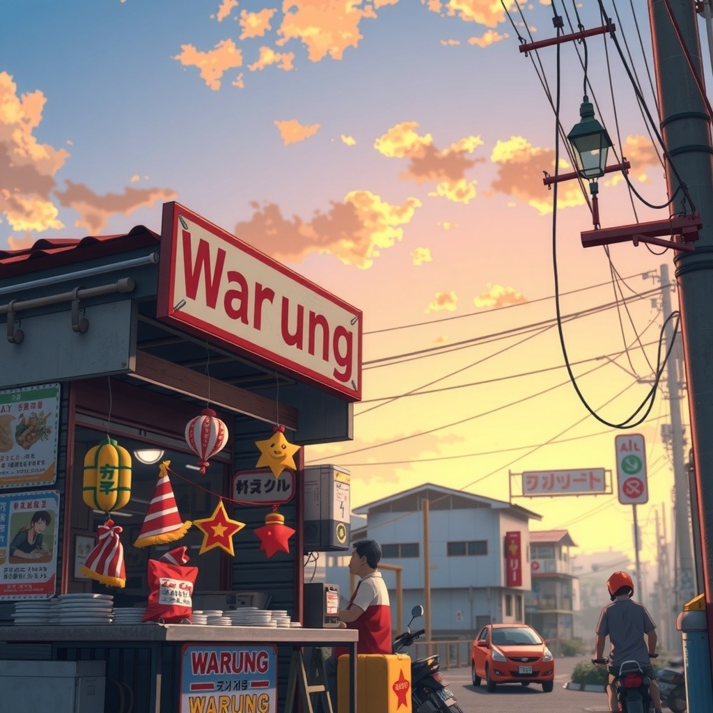 Si Kucing Ngutang dengan Lucu