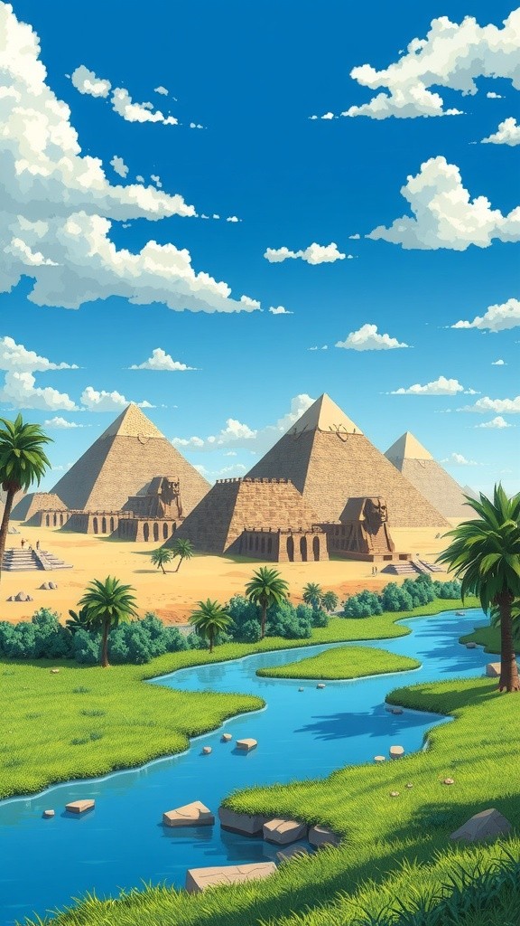 The Rise of Ancient Egypt: Pharaohs and Pyramids