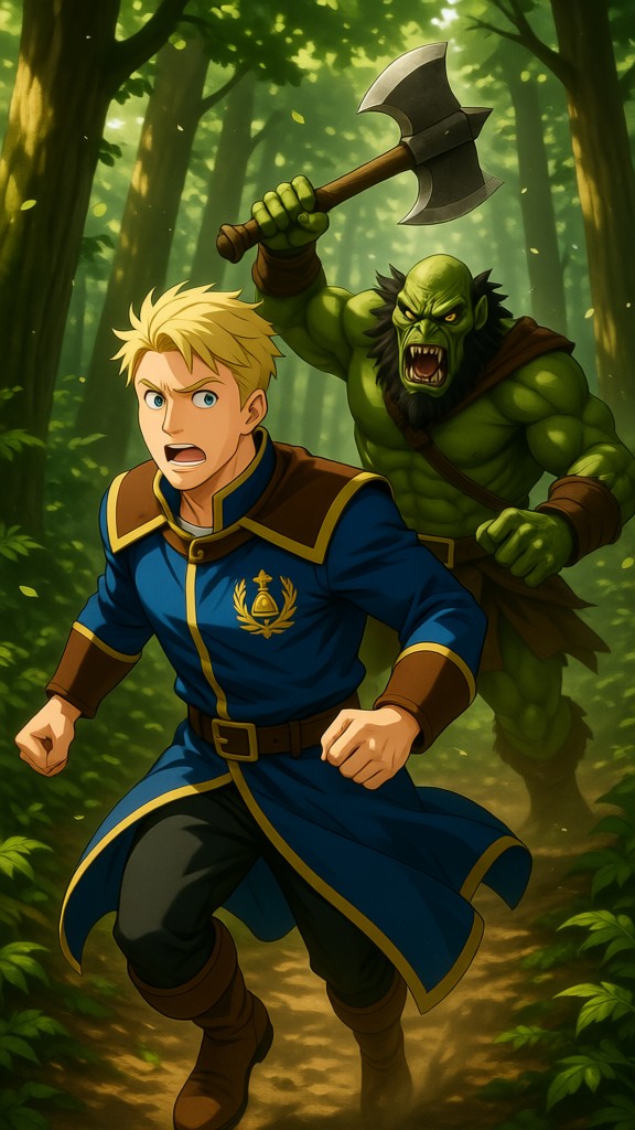 Knights and Vikings Unite to Save the Prince from Orcs
