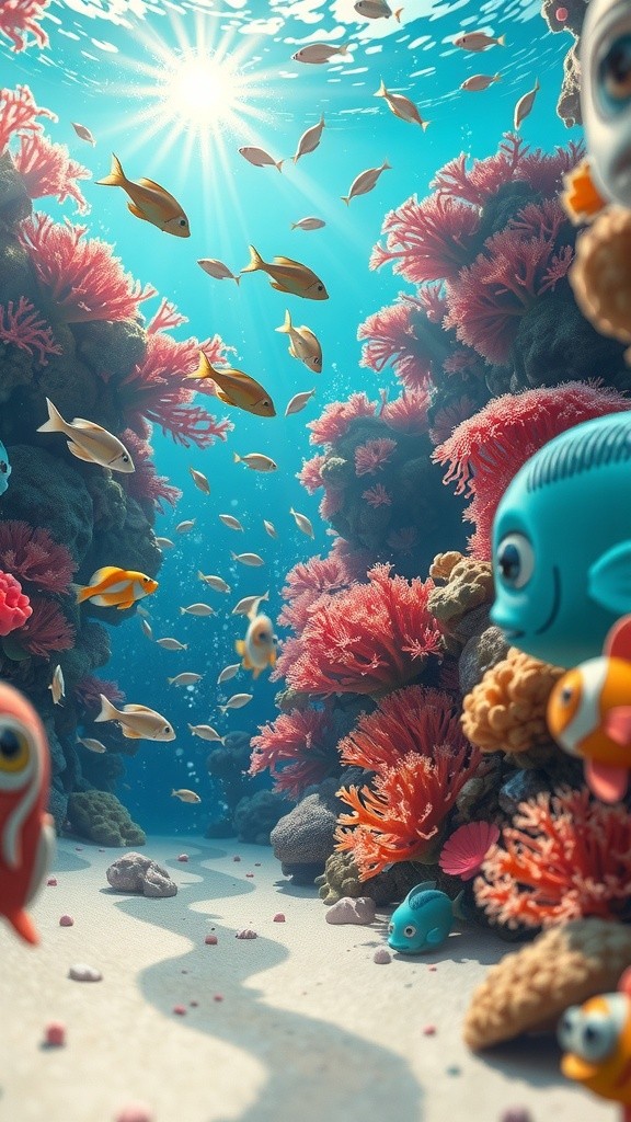 Kehidupan Penuh Warna di Ekosistem Terumbu Karang