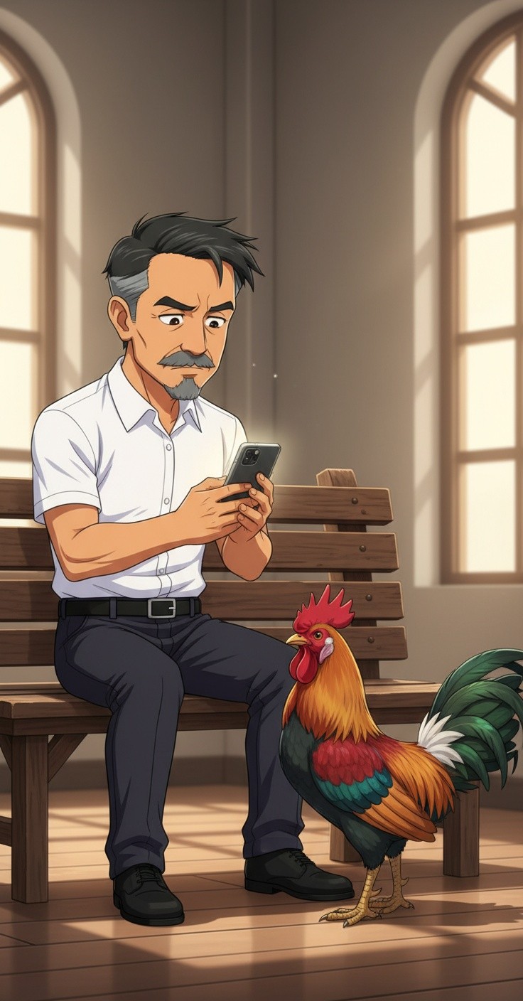 Ayam dan Handphone: Kenapa Tidak Main?