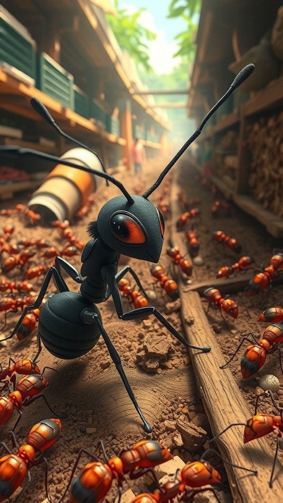 Lazy Ant: The Unofficial Ant Hero!