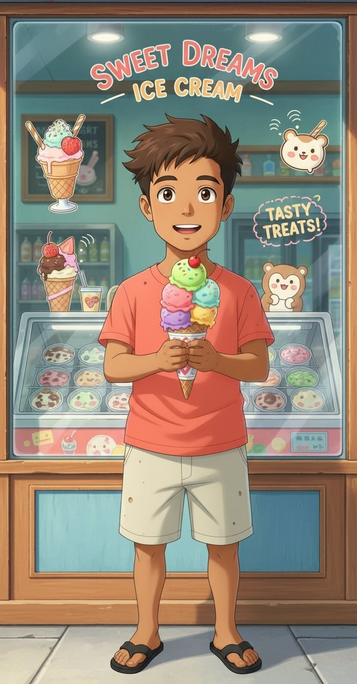 Gareeb Bacche Ka Sapna: Ice Cream Aur Safalta