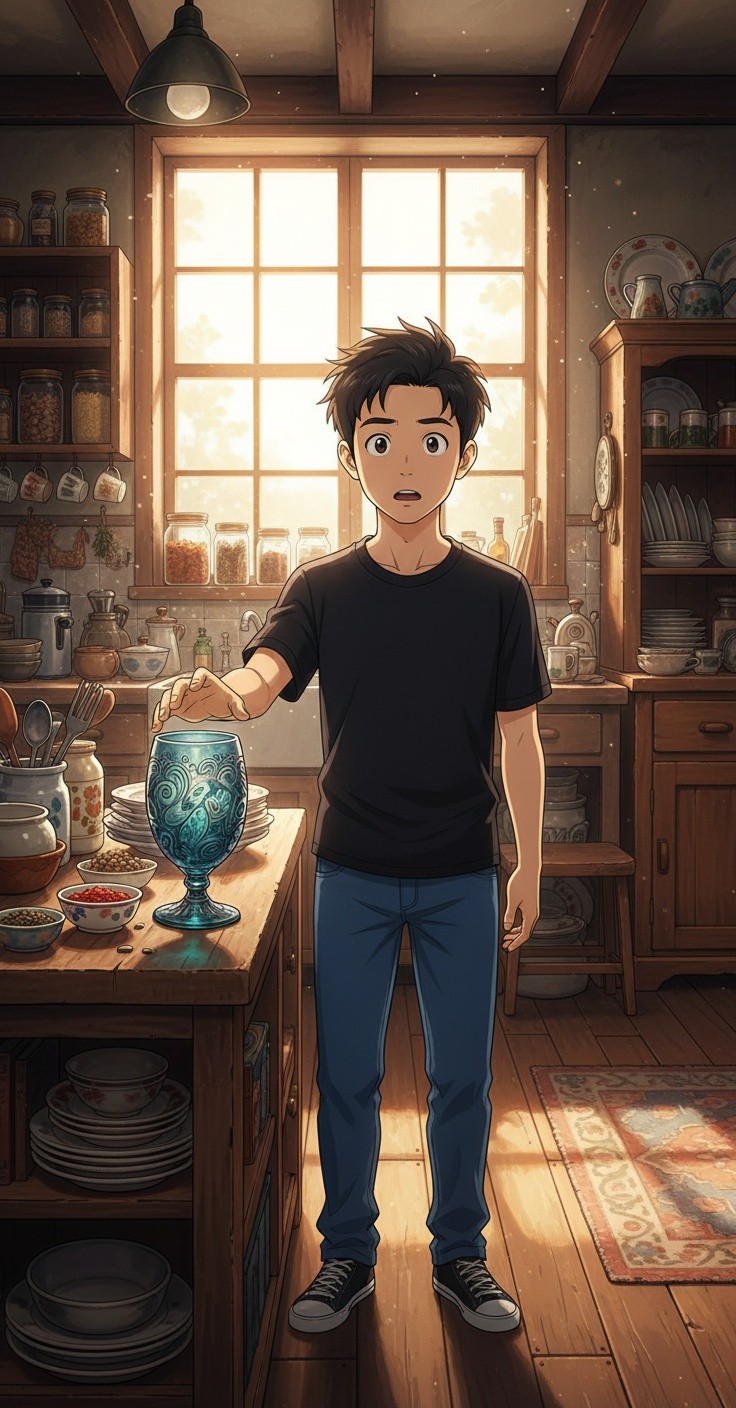 The Magical Glass and Its Surprises