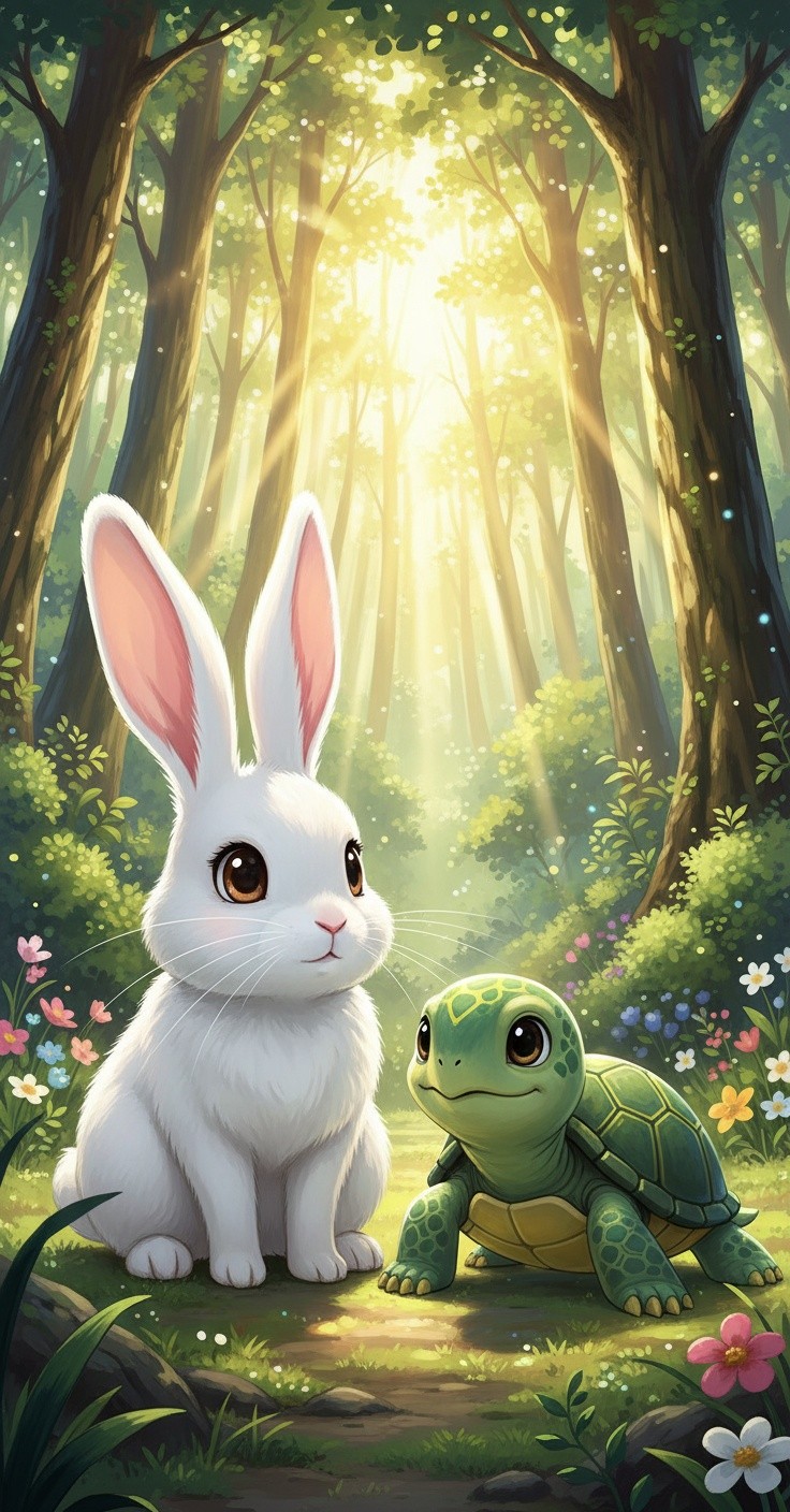 कछुआ और खरगोश: गति और धैर्य की सीख