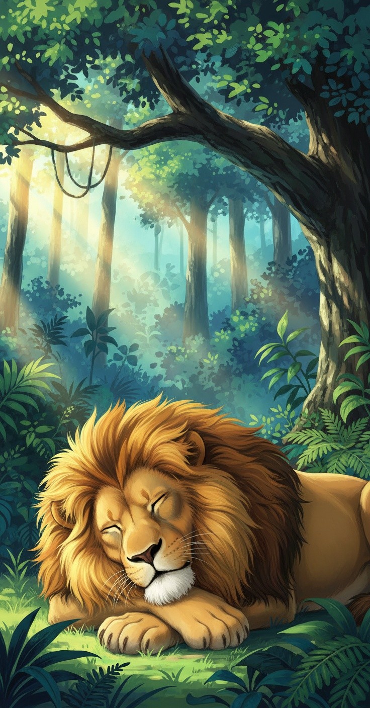 शेर और चूहा: एक मजेदार नैतिक कहानी