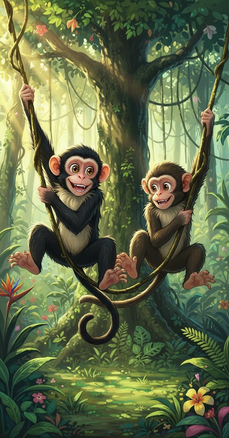 राजू और श्यामू की मूंगफली की कहानी