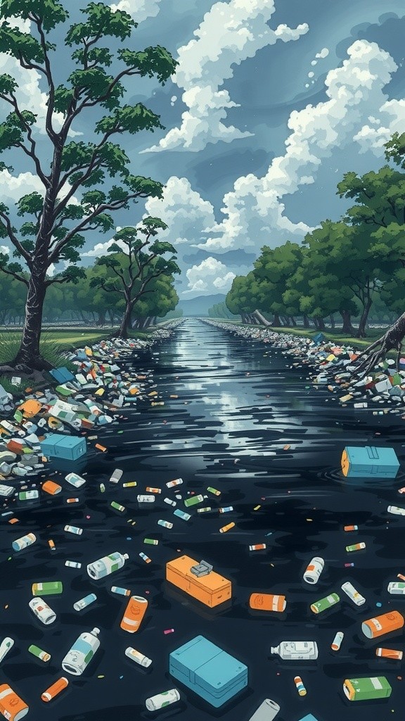 Dampak Pencemaran Sungai terhadap Lingkungan dan Kesehatan