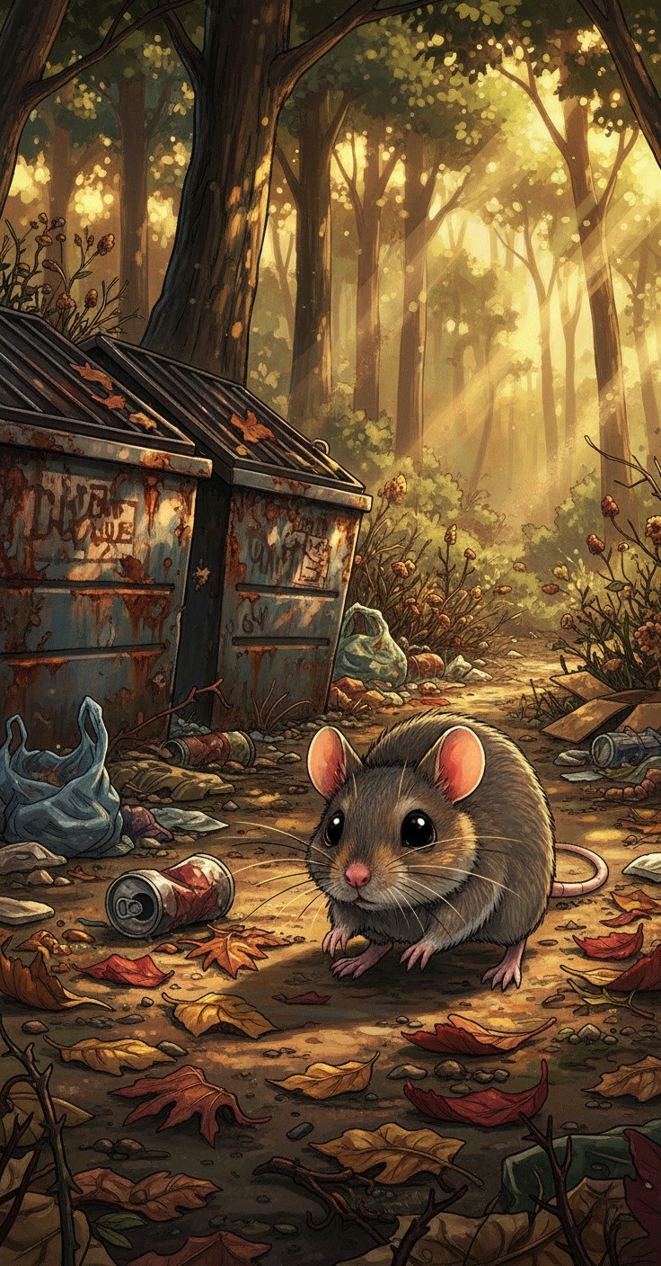 Ek Garib Cuha Aur Amir Billi