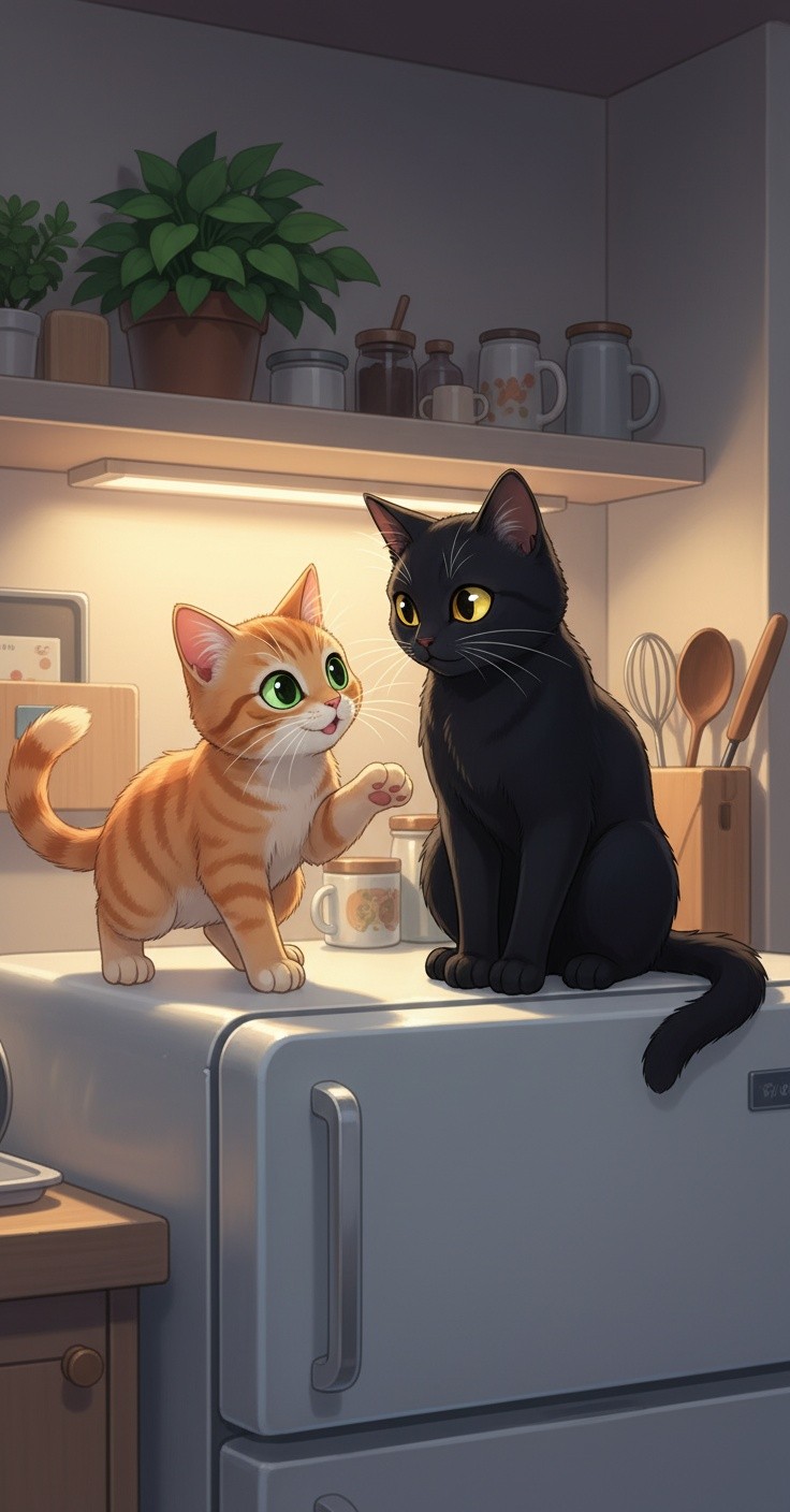 Pus dan Mak Oyen: Perebutan Hati Kucing Mertua