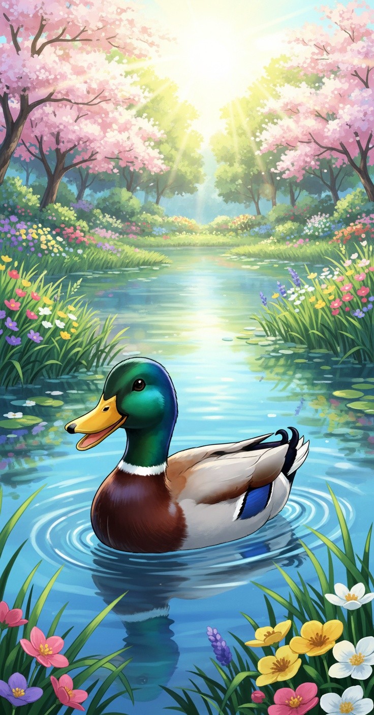 Beby Si Bebek yang Percaya Diri