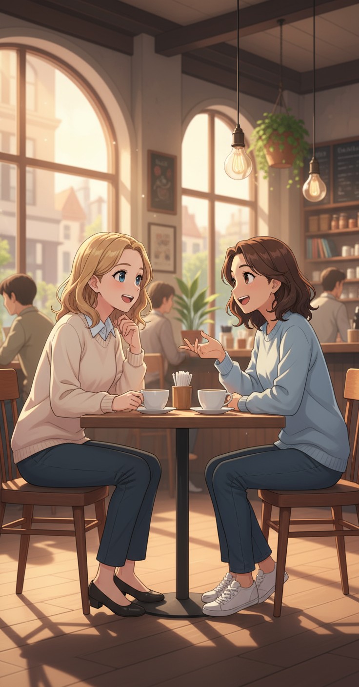 Discussion Between Two Ladies