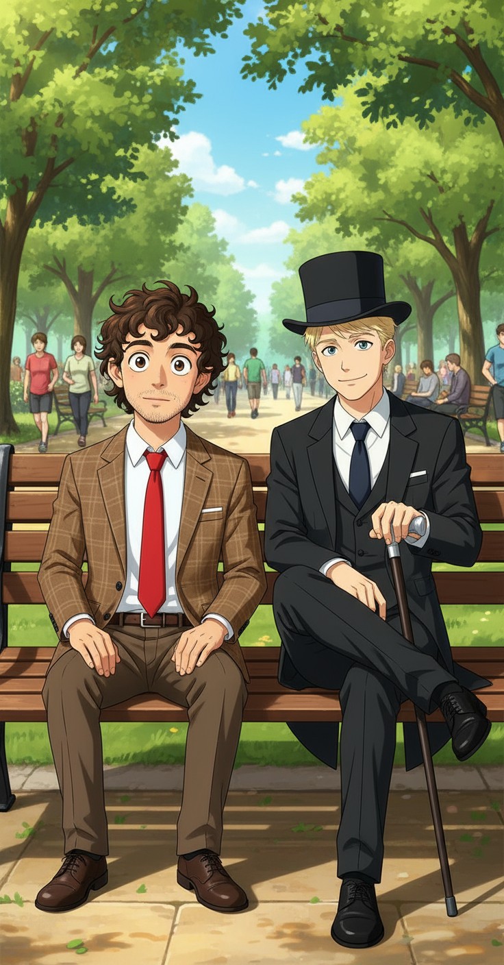 Charlie Chaplin and Mr. Bean's Hilarious Adventure