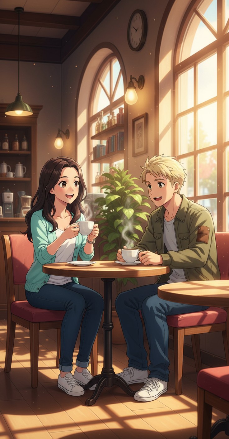 Love Confessions in a Coffee Shop