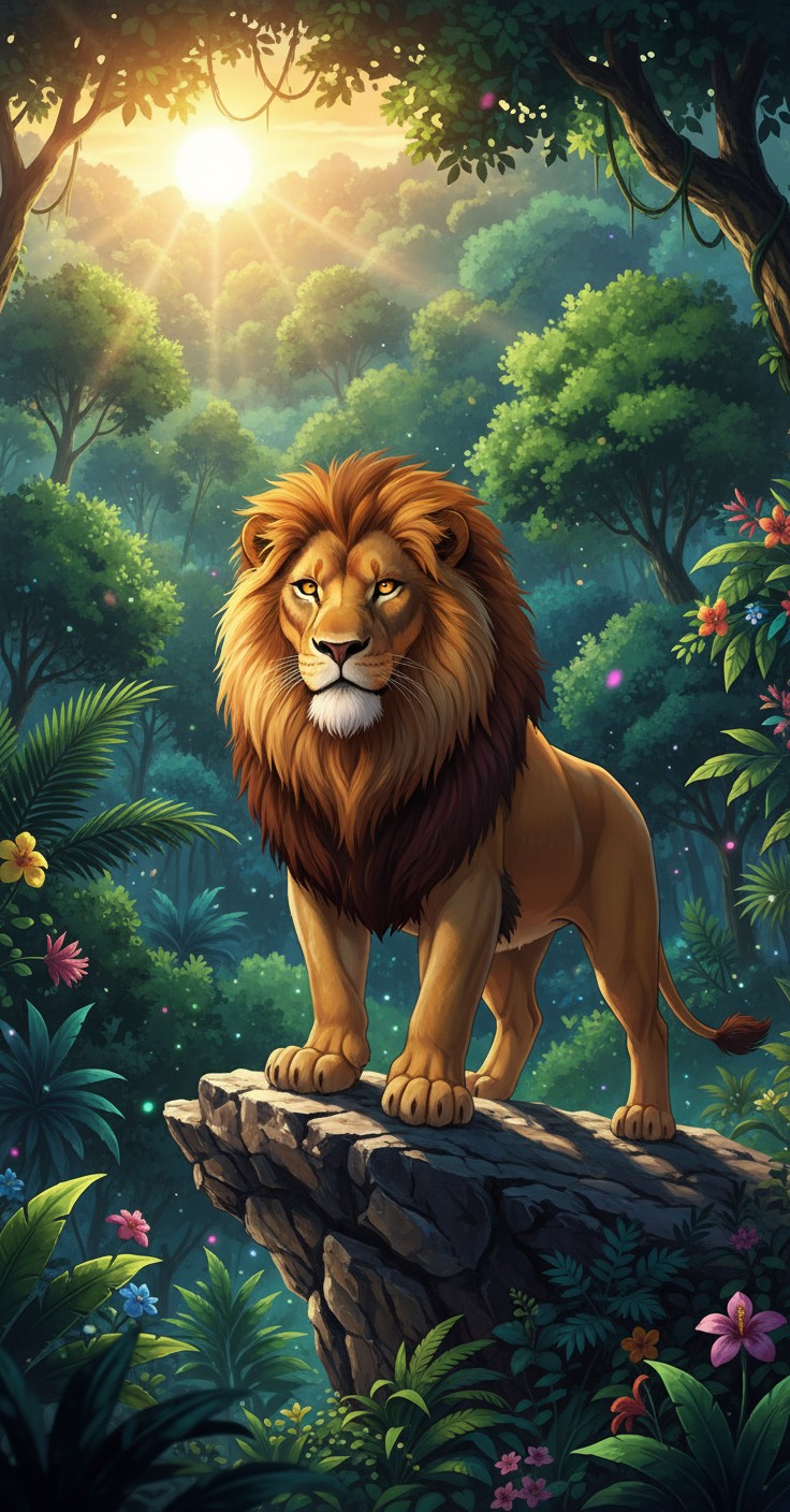 जंगल की जंग: शेर और भेड़ियों की भिड़ंत