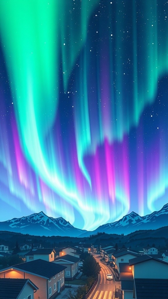 When the Sky Threw a Neon Party