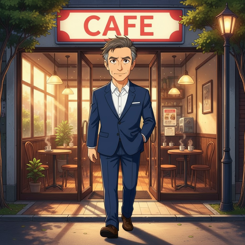 Pertemuan Tak Terduga di Kafe