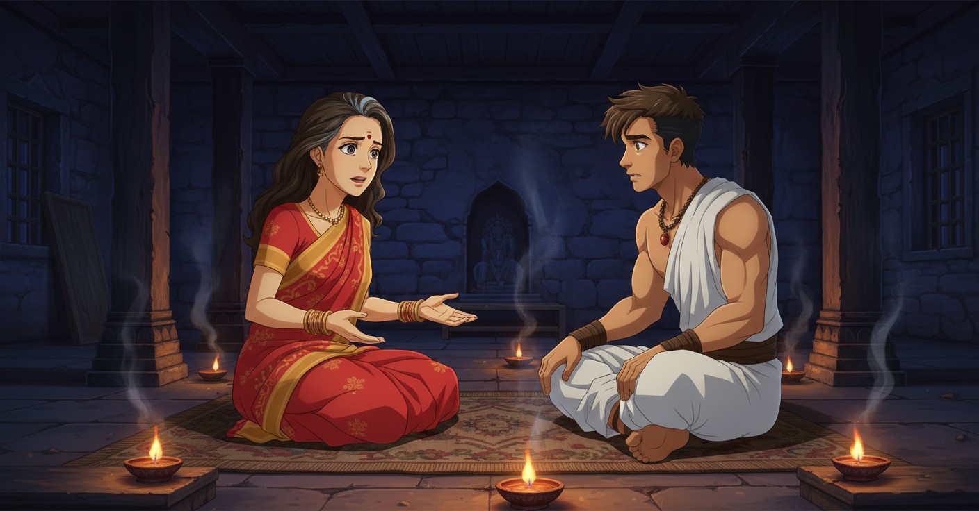वीर अर्जुन और अंधकार के दैत्य