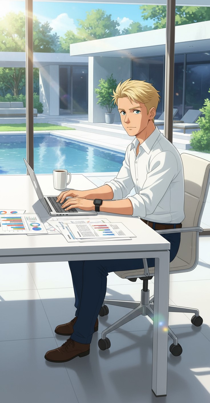 Business Insights from a Luxurious Villa