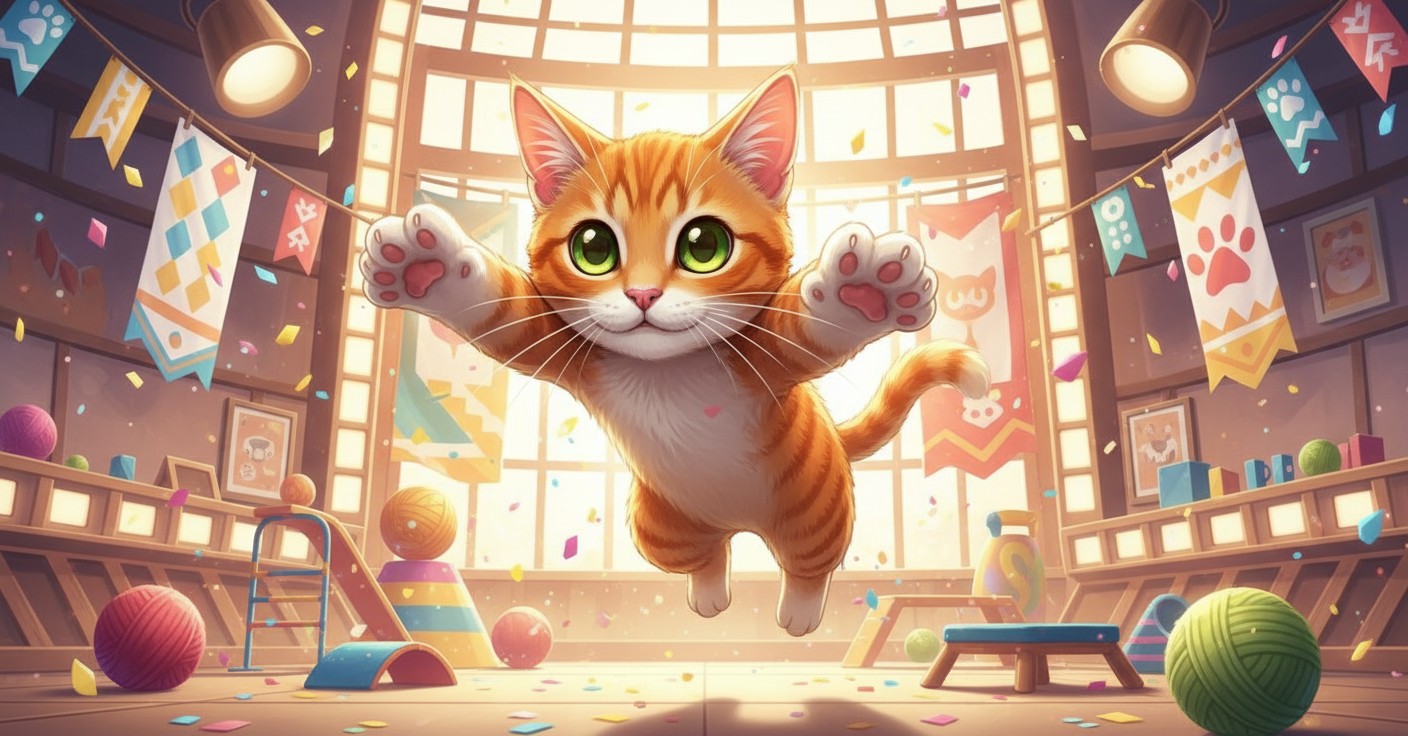 Paws & Claps: Fun Cat Tricks!