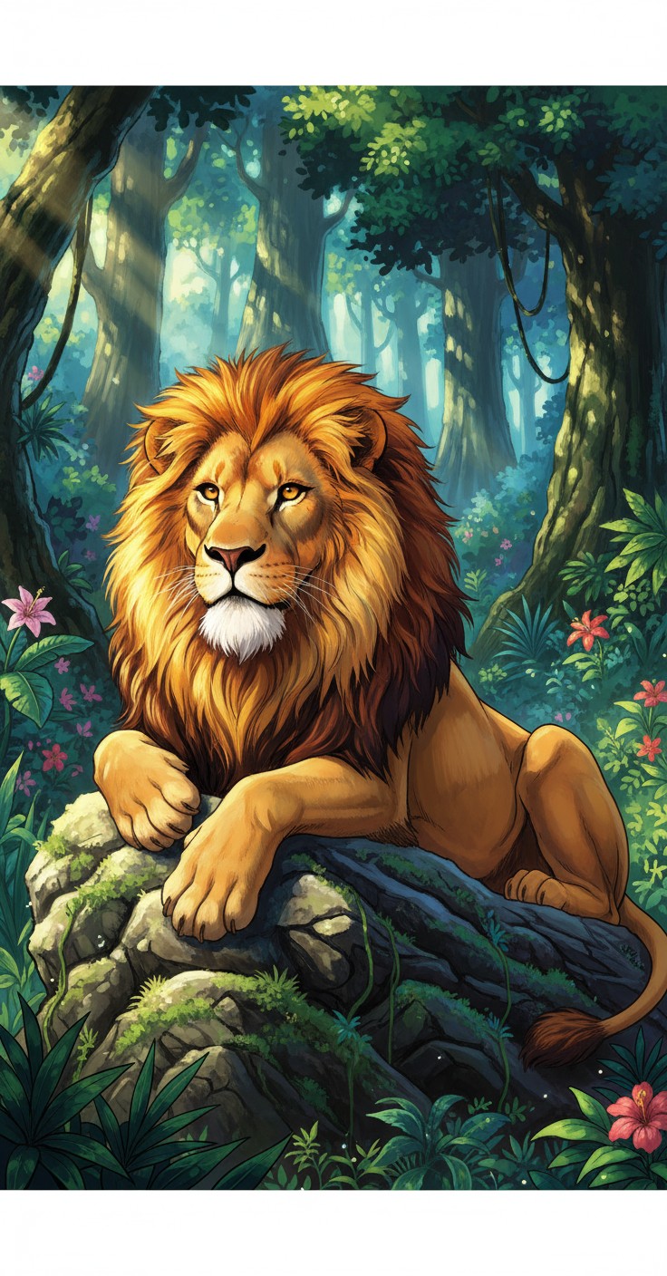 शेर और हाथी की कहानी: असली राजेदारी