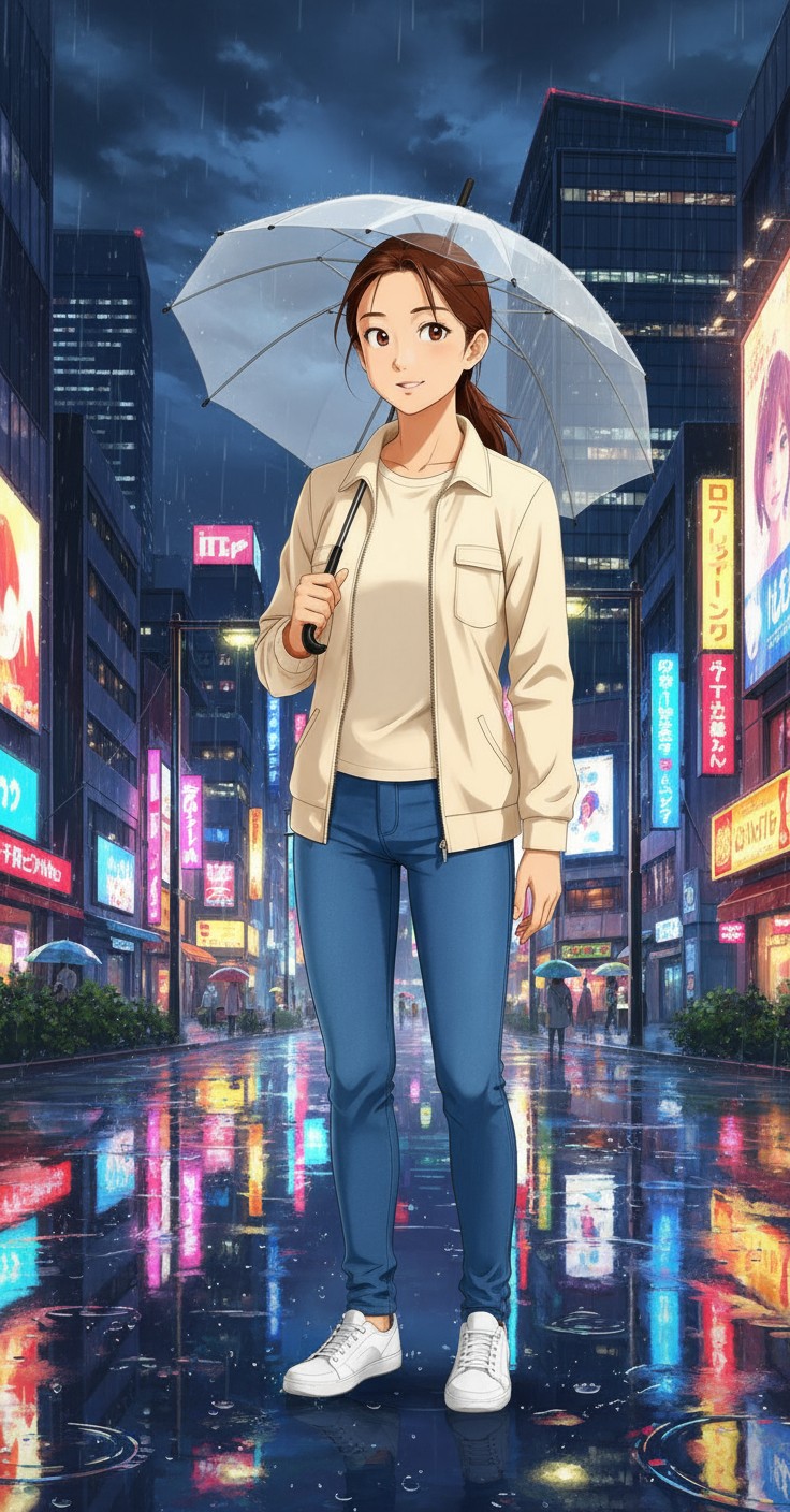 Awakening in the Cherry Blossom Rain