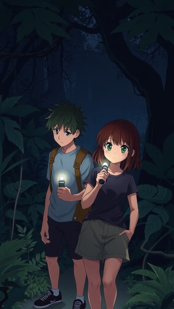 Jungle Night Terror: The Haunting Shadows