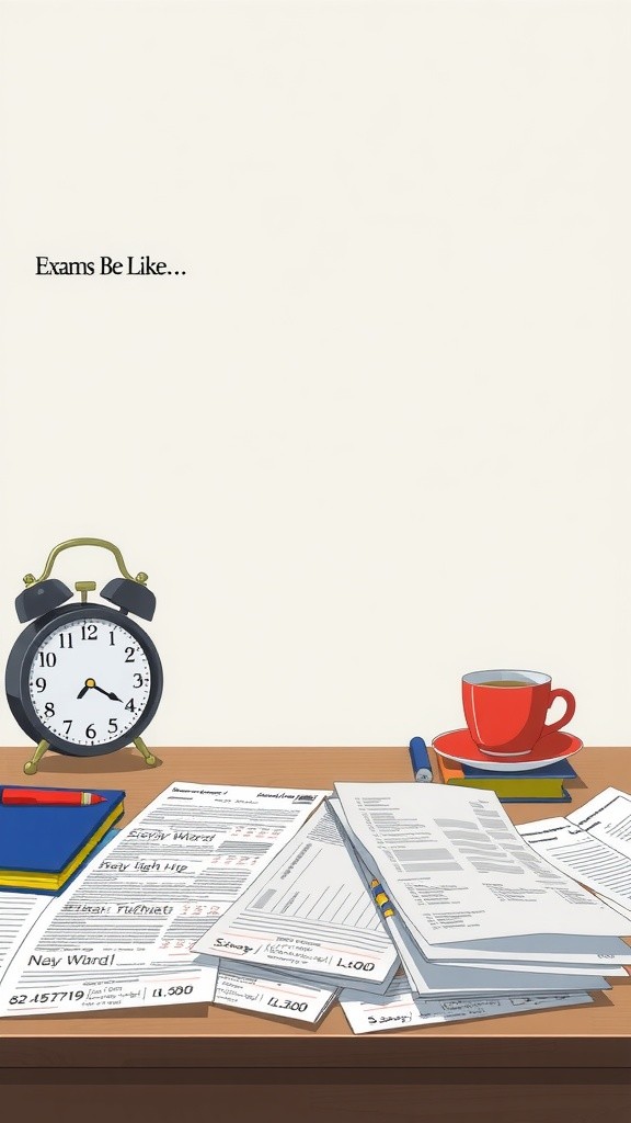 EXAMS BE LIKE: The Hilarious Struggle is REAL! 😂📚