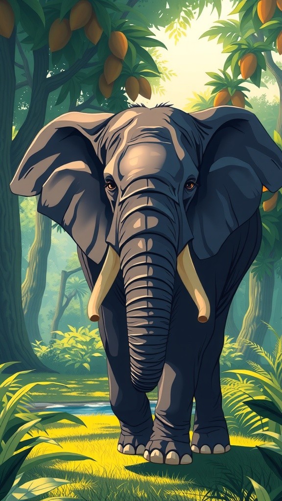 The Perfect Team: An Elephant and a Monkey's Friendship