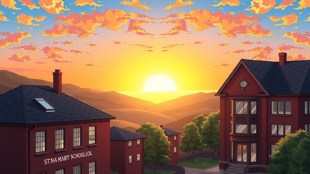Morning at St. Mary's Boarding School for Girls