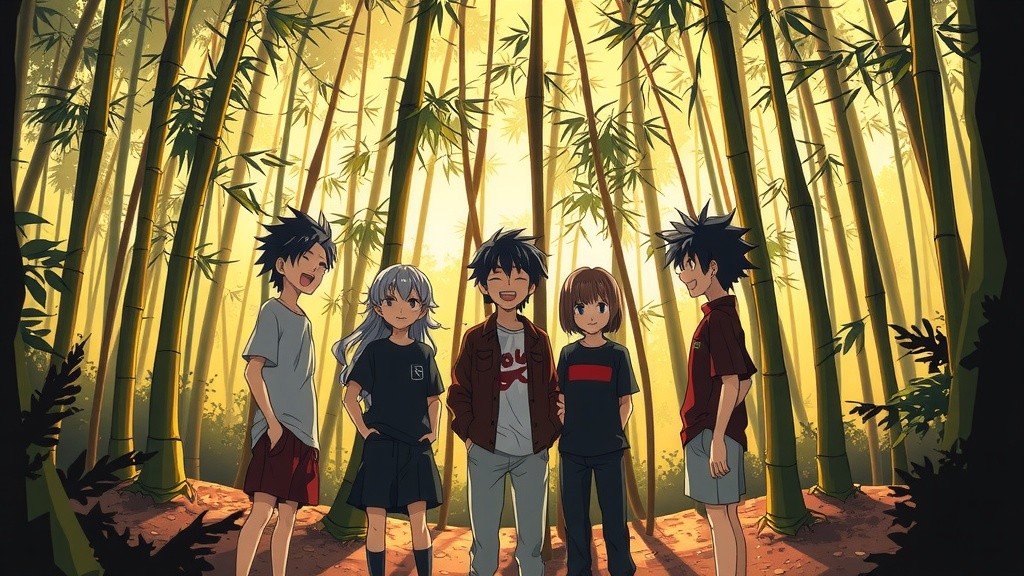 Confrontation in the Bamboo Grove