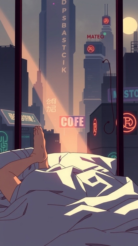 Riddles in the Neon Dawn