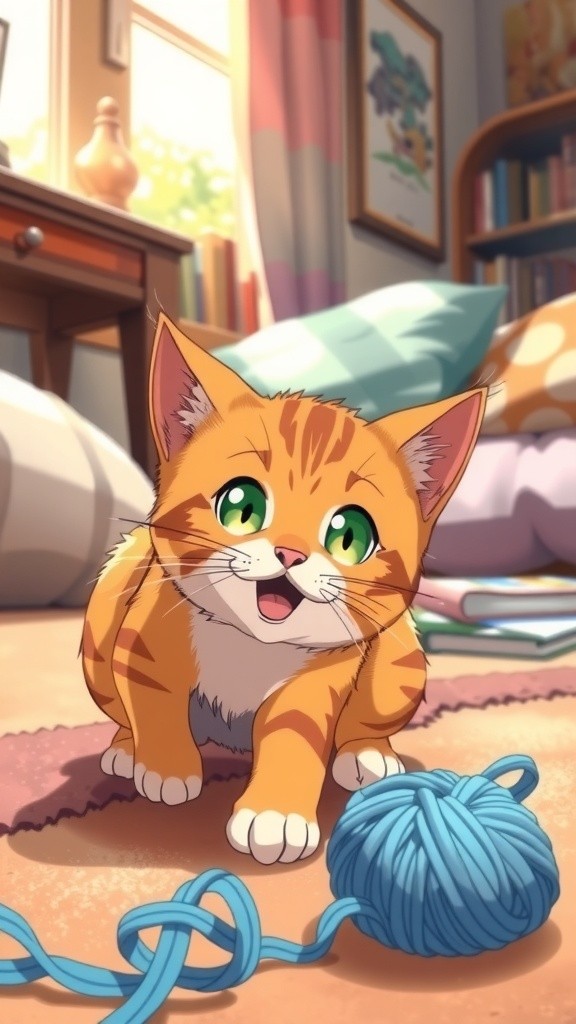 गुड़िया बिल्ली की शरारतें और प्यार