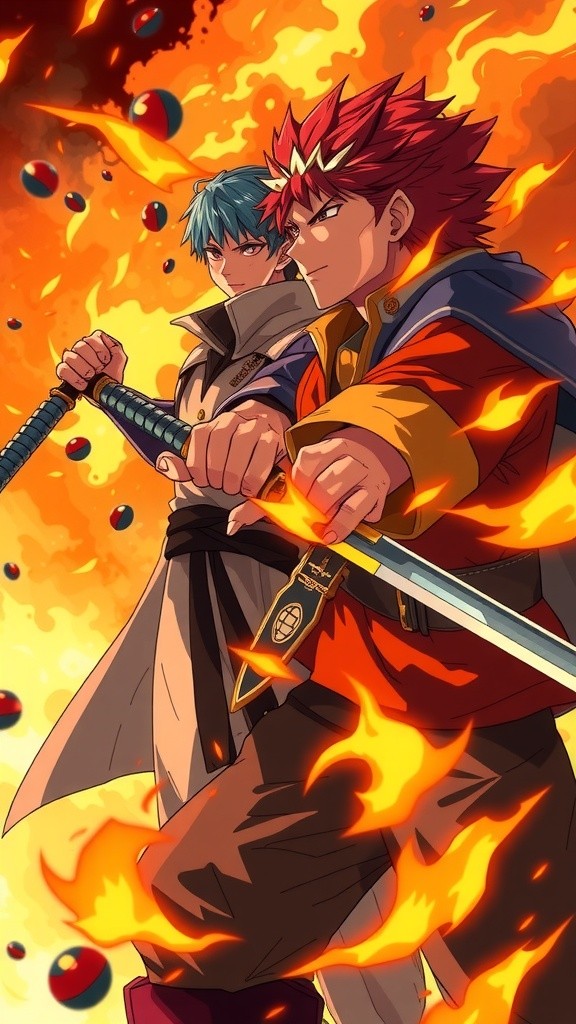 Demon Slayer: Rengoku vs Akaza & Giyome and Sanemi vs Kokushibo