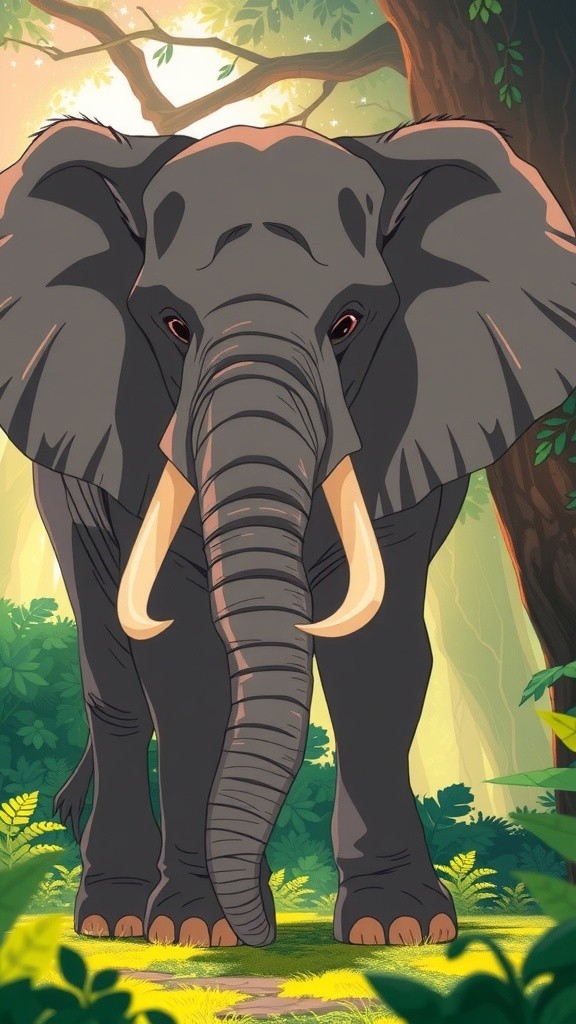 घमंडी हाथी और उसकी हार