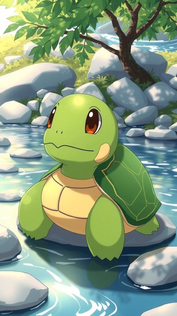 Worried Turtle's River Adventure