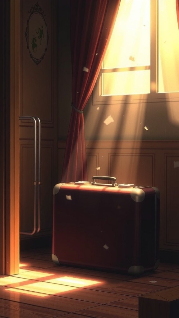 الحقيبة المغلقة والذكريات المخفية