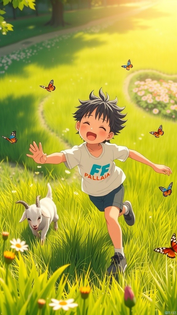 Petualangan Anak Kecil di Negeri Kupu-Kupu