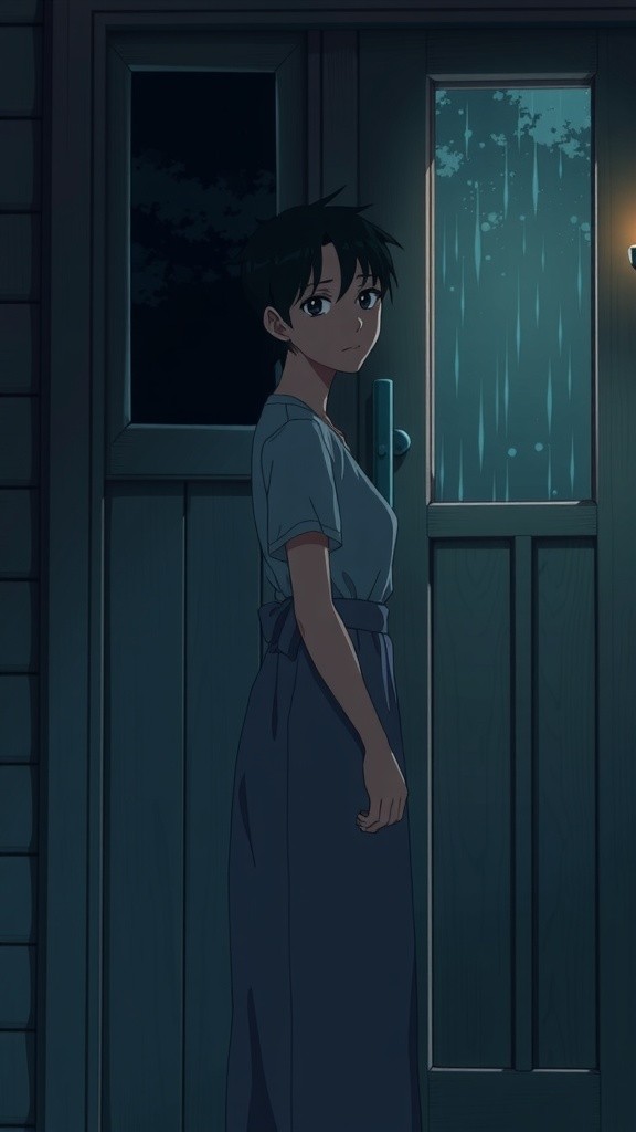 A Girl at the Door: A Night of Secrets
