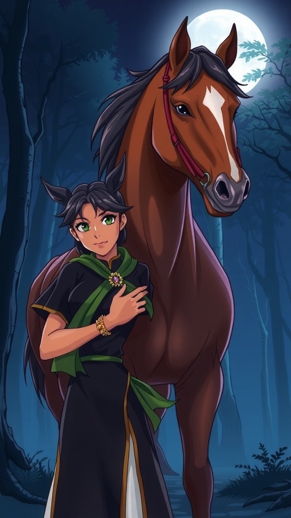 Riding the Dark: A Black Girl’s Journey Through the Haunted Woods